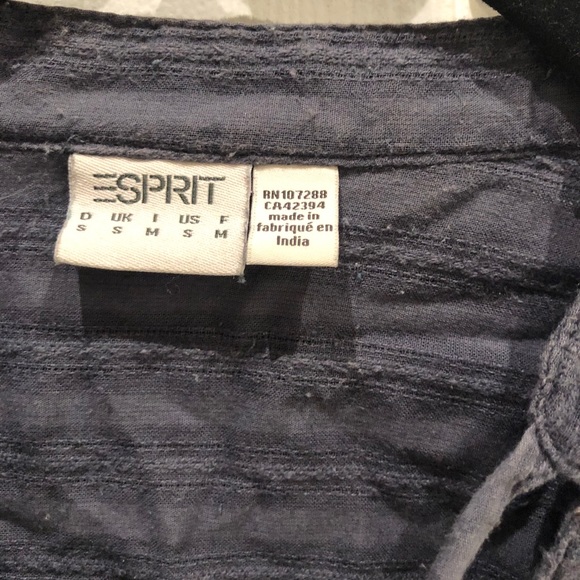 Esprit Blue Blouse - Picture 3 of 6